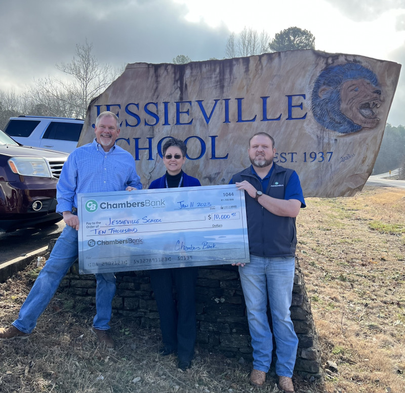 Jessieville donation