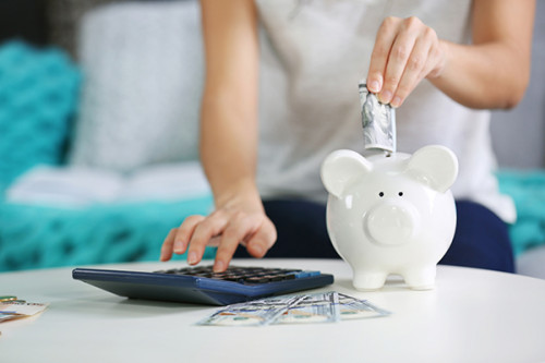 Savings Account Saving money