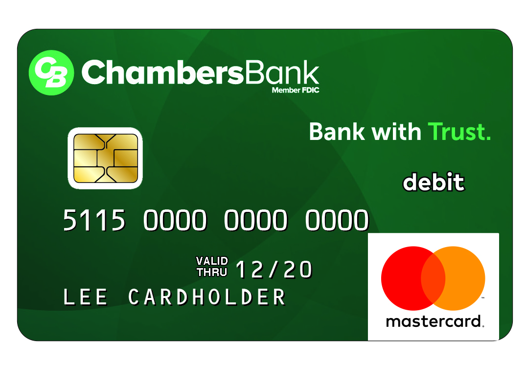 Debit Cards » Chambers Bank