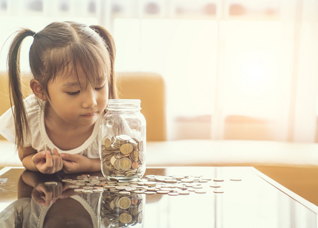 Savings kid